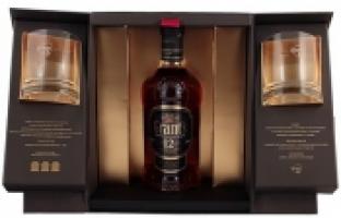 Grant's 12 Years Old, gift box with 2 glasses