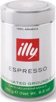 Illy Espresso Decaffeinato, молотый